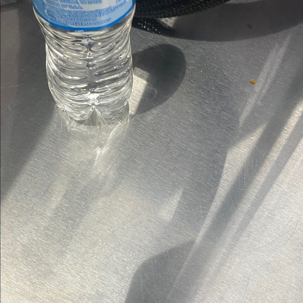 Clear Plastic Water Bottle